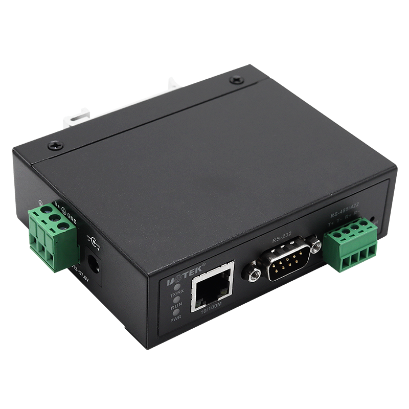 UOTEK UT-6001B 10/100M to 1 Port RS-232/485/422 Serial Device Server