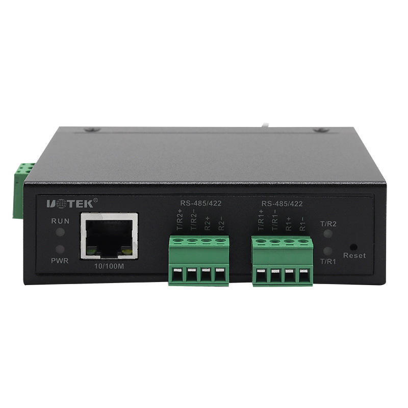 10/100M to 2 Ports RS-485/422 Serial Device Server