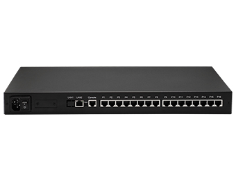 UOTEK 10/100M TCP/IP to 16 Ports RS-232 Serial Device Server