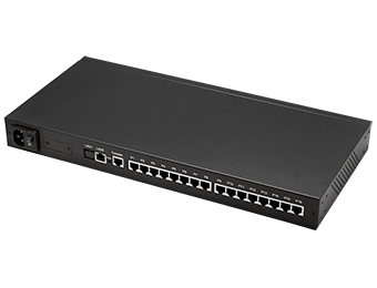 UOTEK 10/100M TCP/IP to 16 Ports RS-232 Serial Device Server