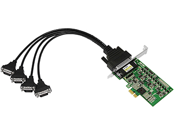 Industrial PCI-E multiport serial adapter with RS-422/485 standard