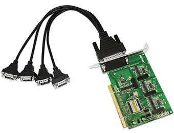 UOTEK PCI to 4-port RS-232 opto-isolated high-speed serial card