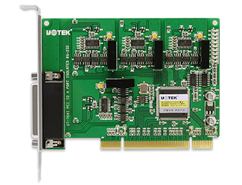 UOTEK PCI to 4-port RS-232 opto-isolated high-speed serial card