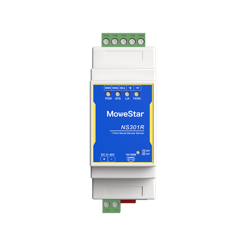 1 Port RS232/485 Serial to 100M Ethernet Server