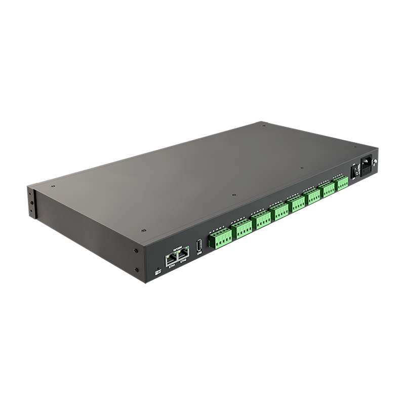 8 Ports RS232/485 Serial to 100M Ethernet Server