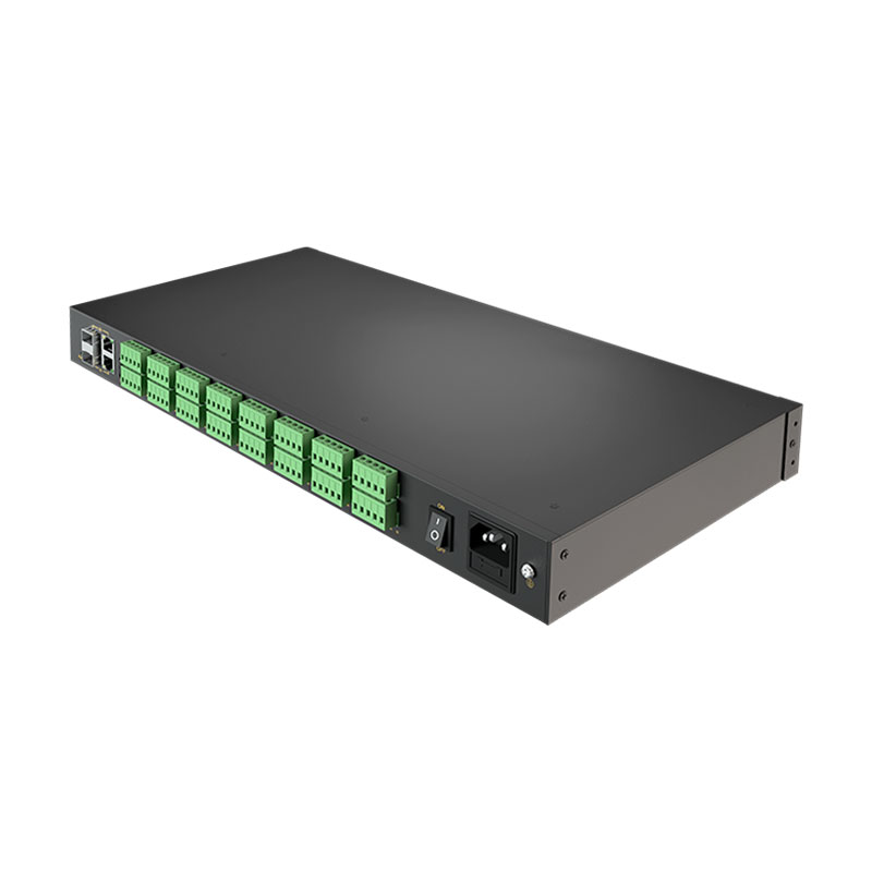 16 Ports RS485/422 Serial to 1000M Ethernet Opto-isolated Server