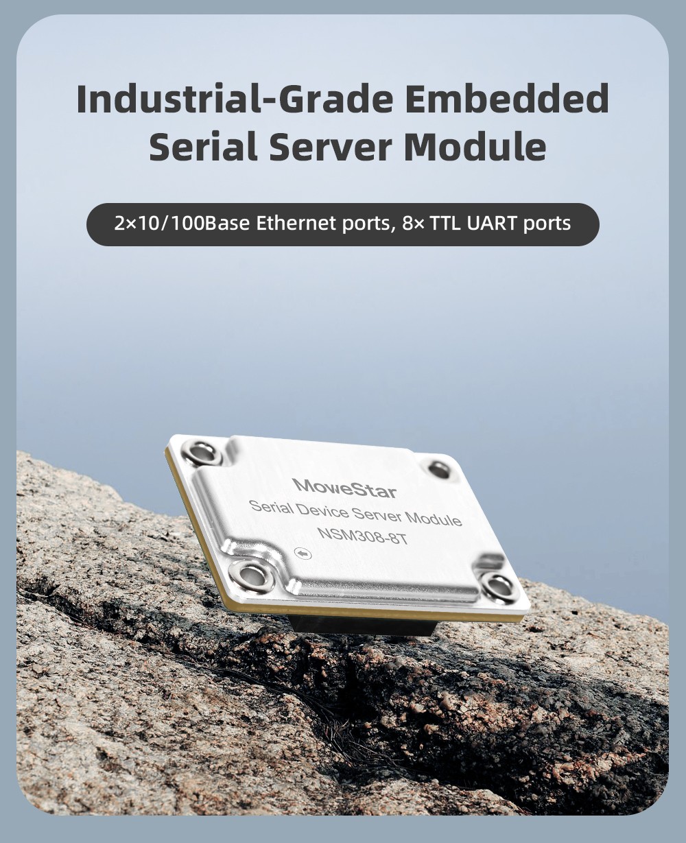 Industrial Embedded Serial Server Module