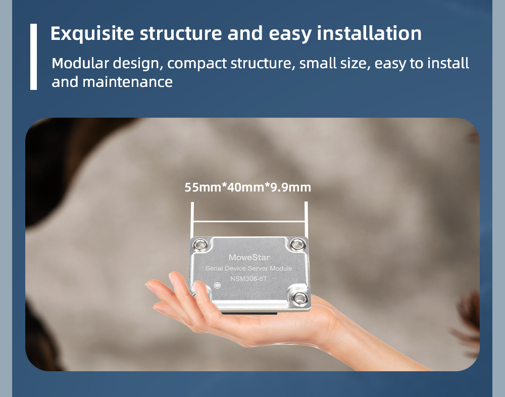 Industrial Embedded Serial Server Module