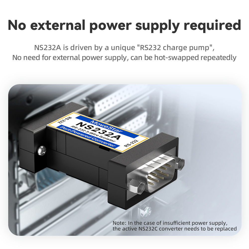 NS232A RS232 Three Wire Signal Isolated Protector