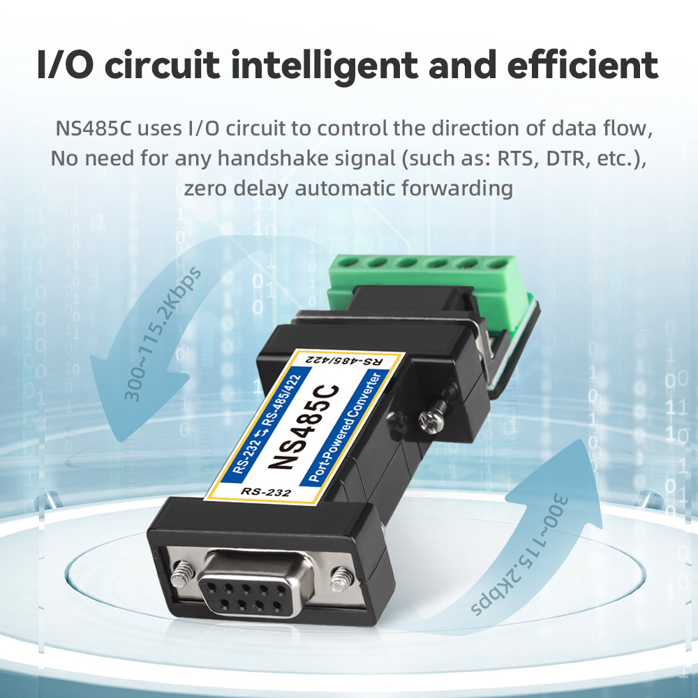 NS485C RS232 To RS485/422 Serial Port Converter