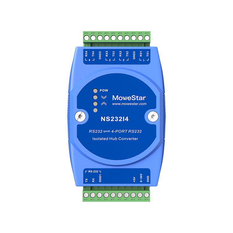 4xRS232 Isolated HUB Converter
