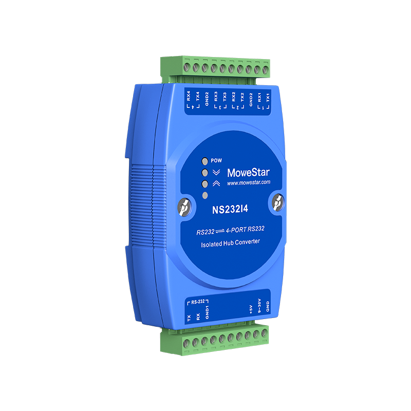 4xRS232 Isolated HUB Converter