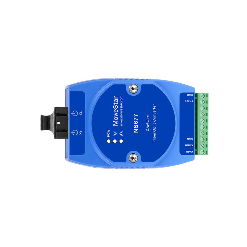 Industrial-Grade CAN Fiber Optic Converter