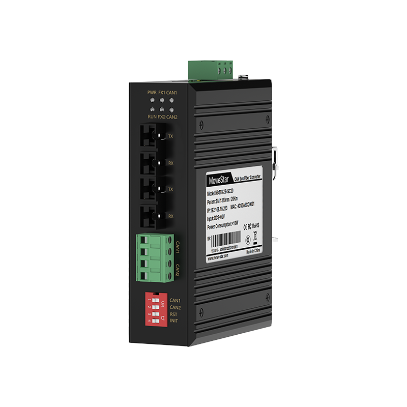 2 Ports CAN-bus To Two Optical Ports