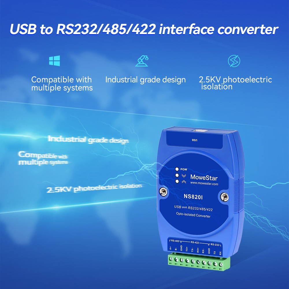 USB To RS232/485/422 Serial Converter