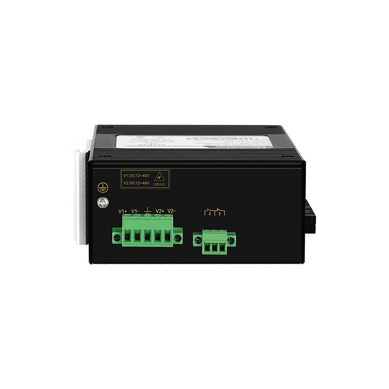 1 Port 100M F(x) + 7 Ports 10/100M T(x) Din-Rail Unmanaged Industrial Ethernet Switch