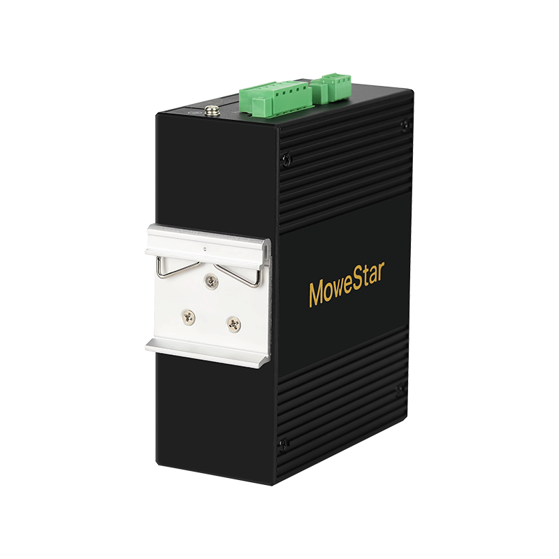 2 Ports 100M F(x) + 6 Ports 10/100M T(x) Din-Rail Unmanaged Industrial Ethernet Switch