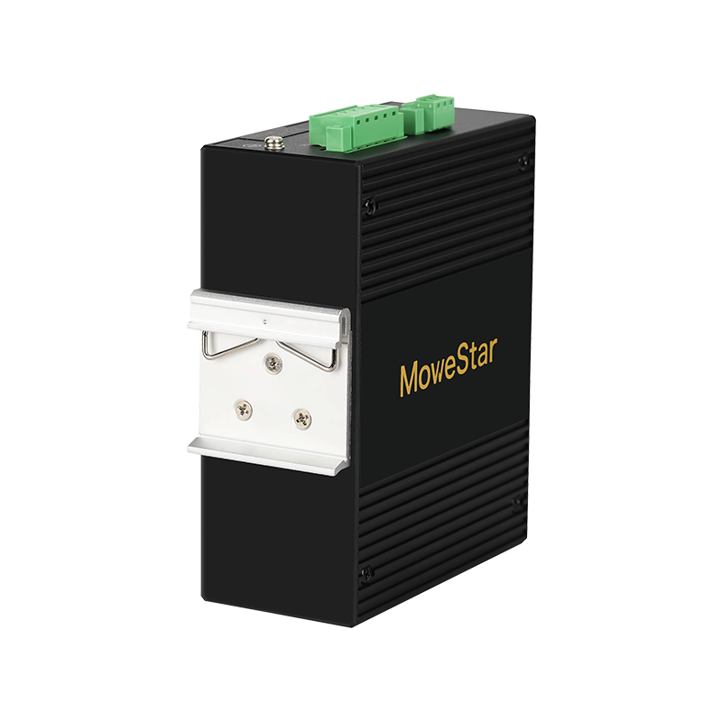 4 Ports 100M F(x) + 4 Ports 10/100M T(x) Din-Rail Unmanaged Industrial Ethernet Switch