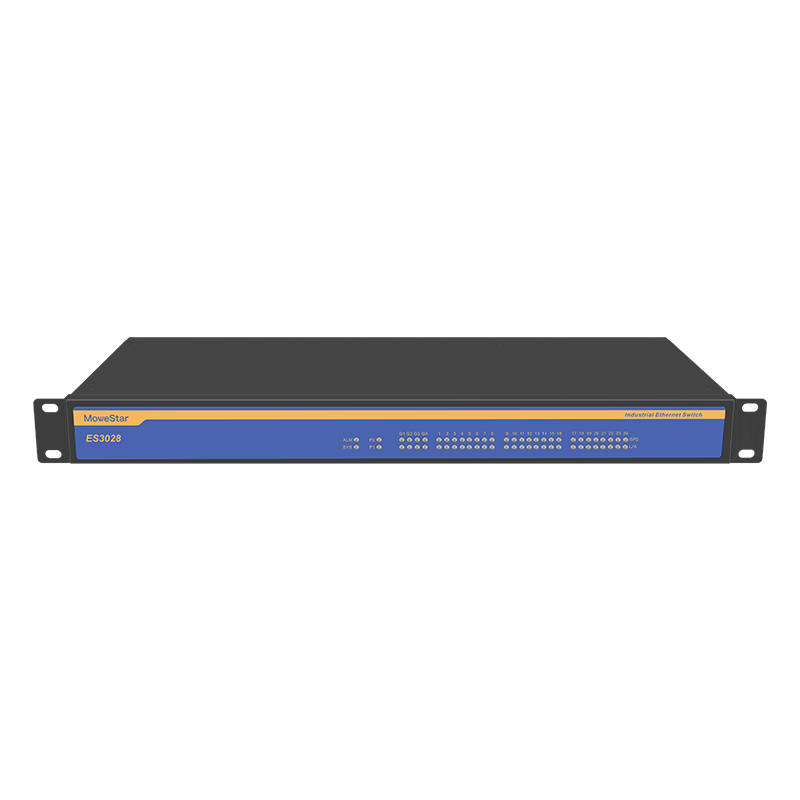 4 Ports Gigabit Combo + 24 Ports 10/100M T(x) Rack-mount Unmanaged Industrial Ethernet Switch