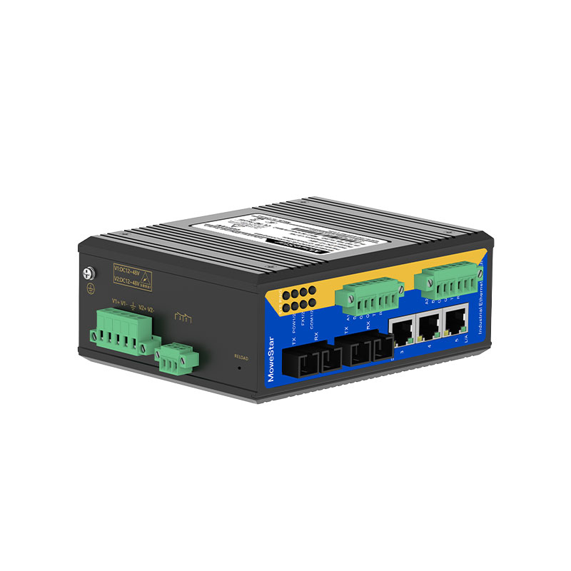 [100 Gigabit 2 Optical 3 Electrical] 2 Serial Port Ring Network Management Industrial Switch