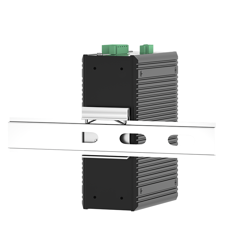 4 Ports Gigabit SFP + 8 Ports Gigabit RJ45 Din-Rail Managed Industrial Ethernet Switch