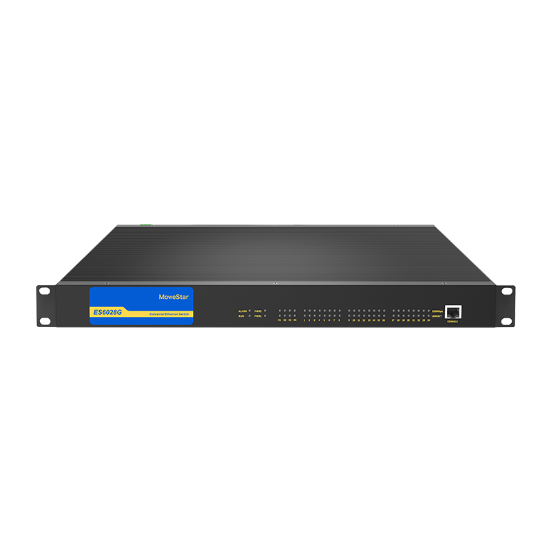 8 Ports Gigabit Combo + 4 Ports Gigabit SFP + 16 Gigabit T(x) Ports Rack-mount Managed Industrial Ethernet Switch