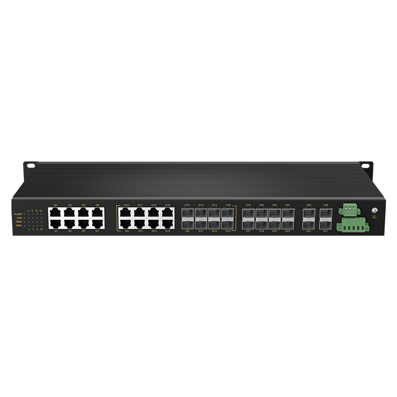 [full gigabit 28 port] managed industrial switch