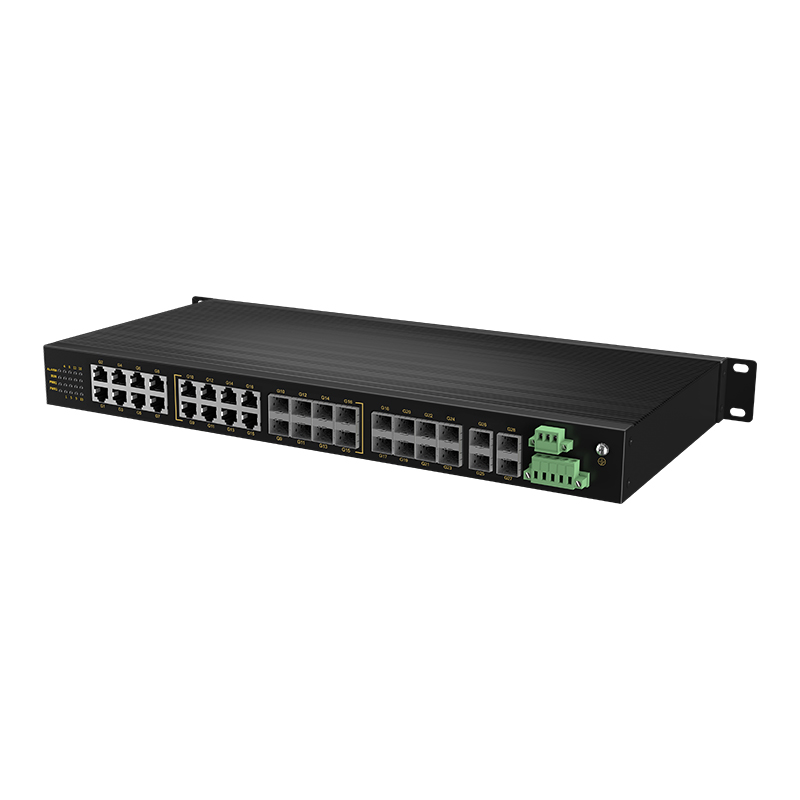 [full gigabit 28 port] managed industrial switch