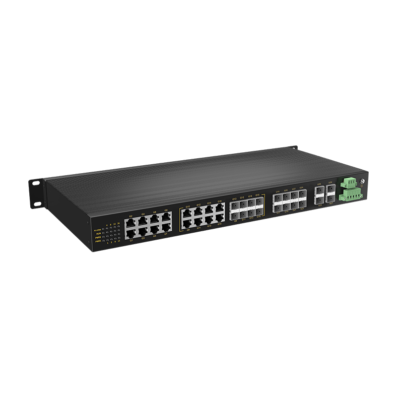 [full gigabit 28 port] managed industrial switch