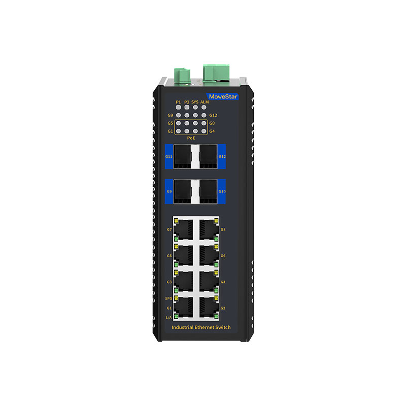 Gigabit 4-optical-8 Managed PoE Switches