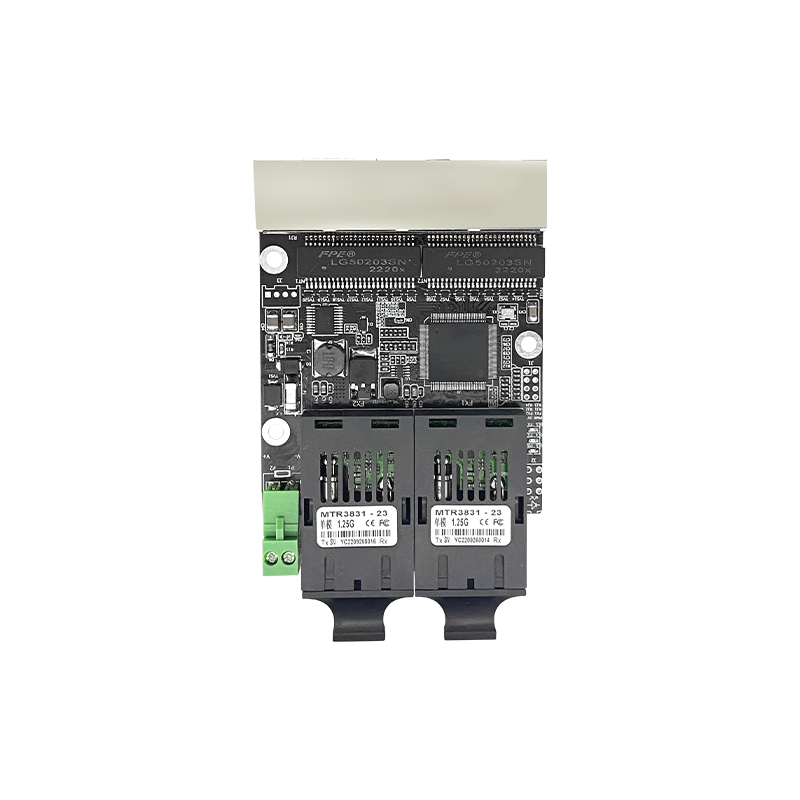 2 Ports Gigabit F(x) + 4 Ports Gigabit T(x) Embedded Switch