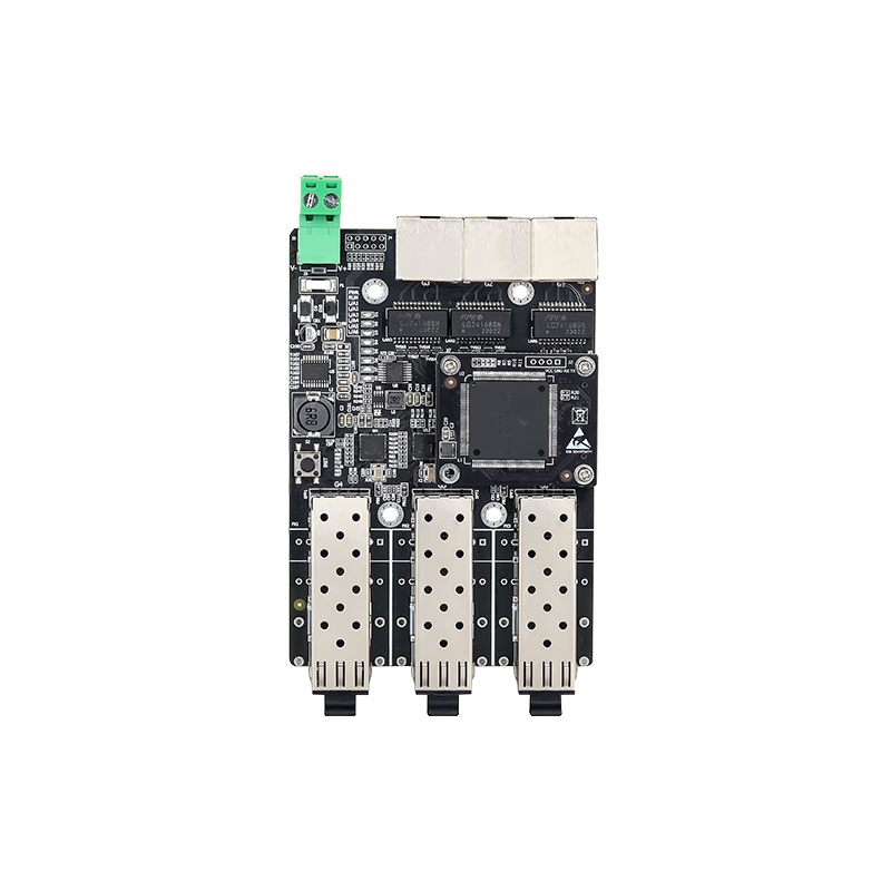 Intrinsically safe Gigabit 3 optical and 3 electrical embedded switch