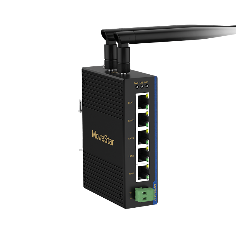 5 Ports Din-Rail Industrial WIFI Wireless Router