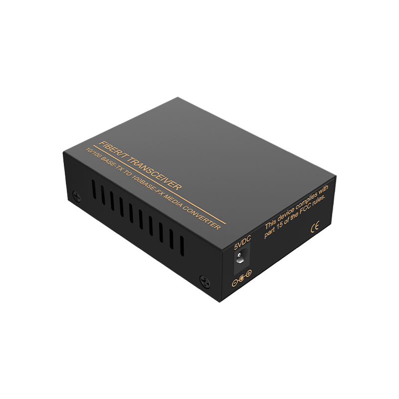 1 Port 100M F(x) + 1 Port 10/100M T(x) Ethernet fiber optic transceiver