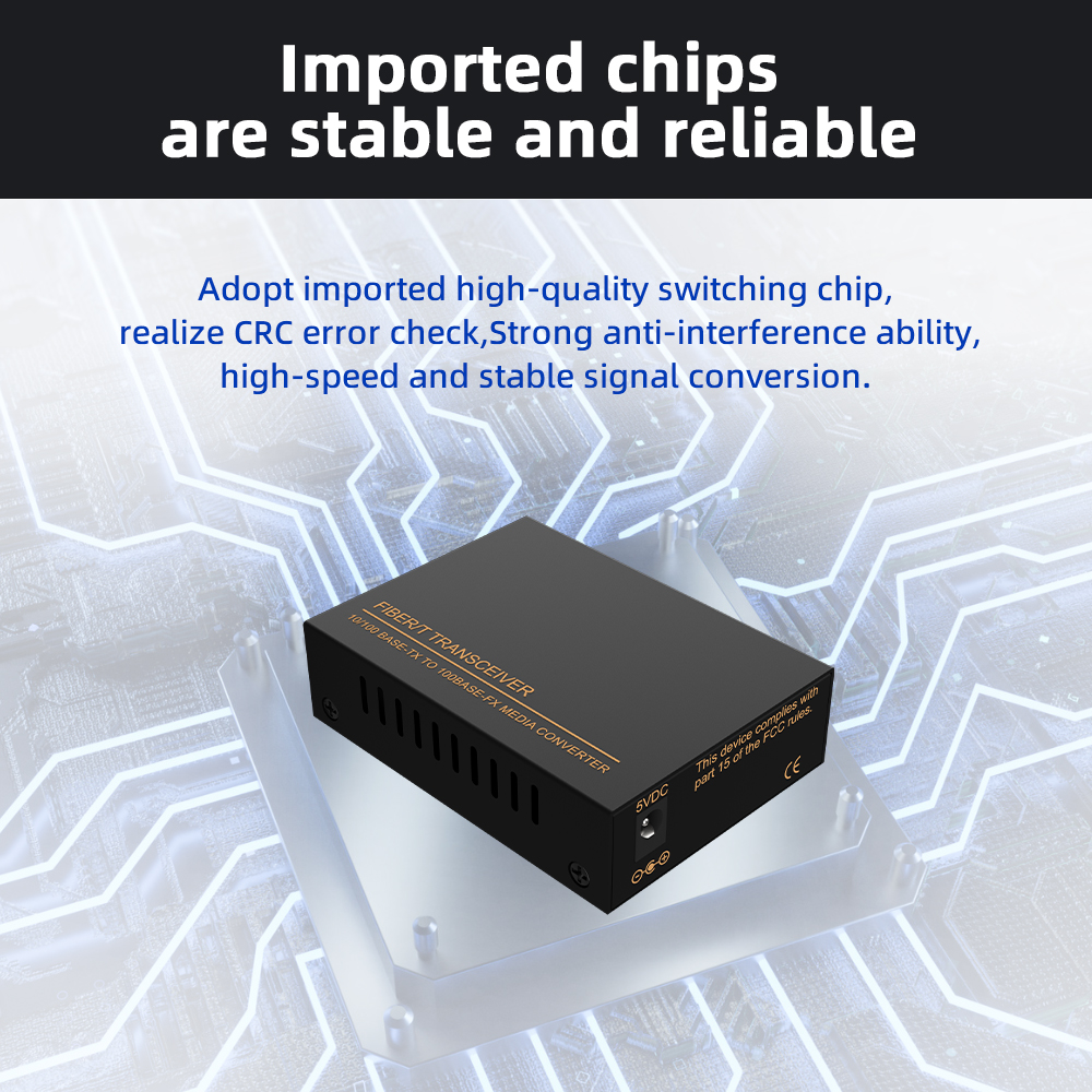 1 Port Gigabit F(x) + 1 Port Gigabit RJ45 Ethernet fiber optic transceiver