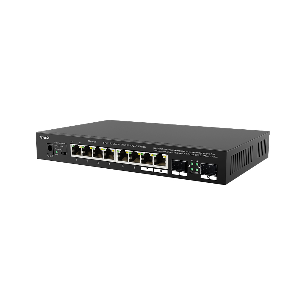 8-Port 2.5G Ethernet Switch
