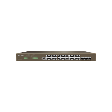 Layer-3 managed PoE switch