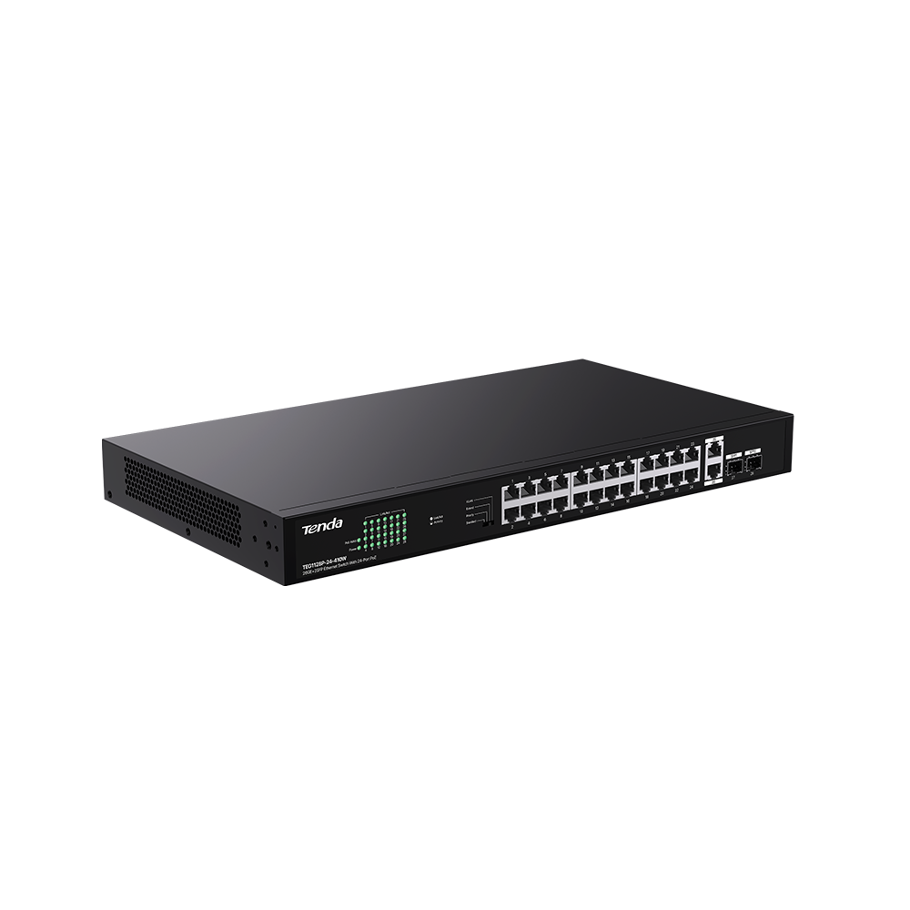 26GE+2SFP Ethernet Switch With 24-Port PoE