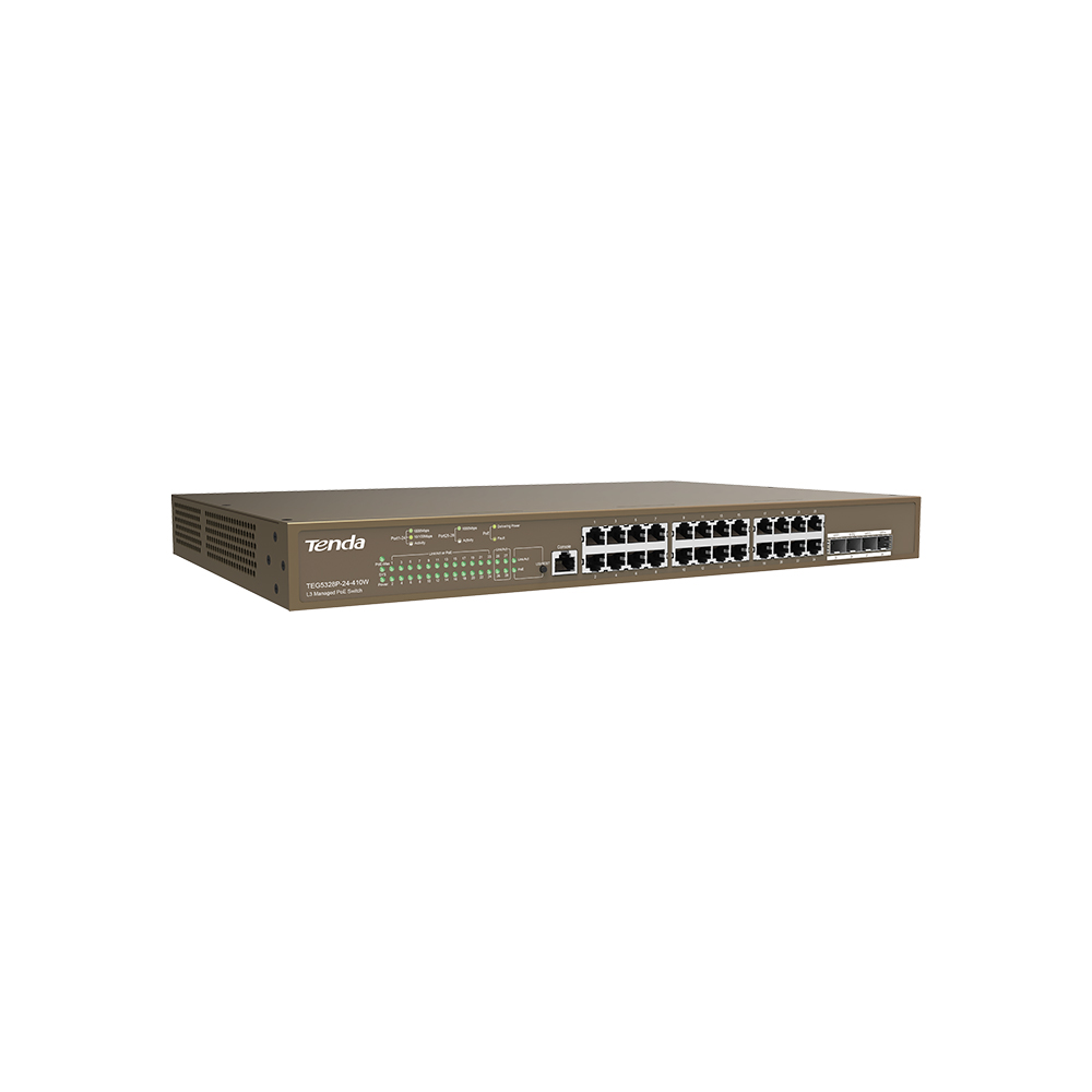 410W L3 Managed PoE Switch