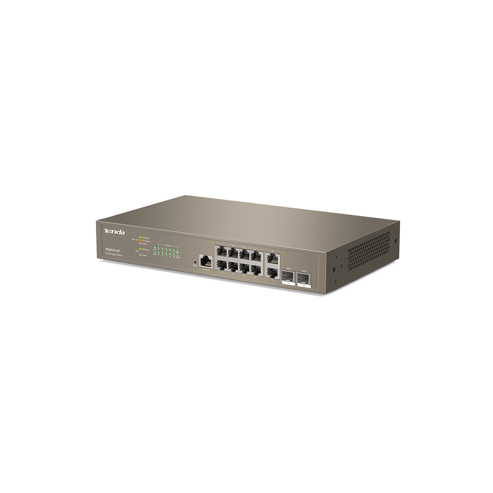 L3 Managed Switch 10 Base-T Ethernet ports,2 SFP ports