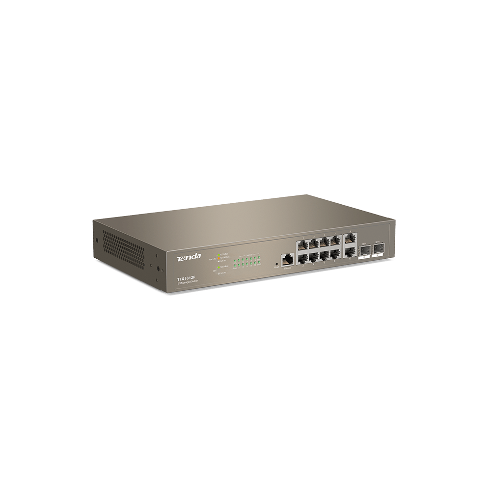 L3 Managed Switch 10 Base-T Ethernet ports,2 SFP ports
