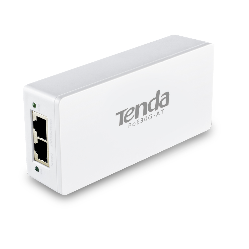 PoE Injector delivers up to 30W output power per port
