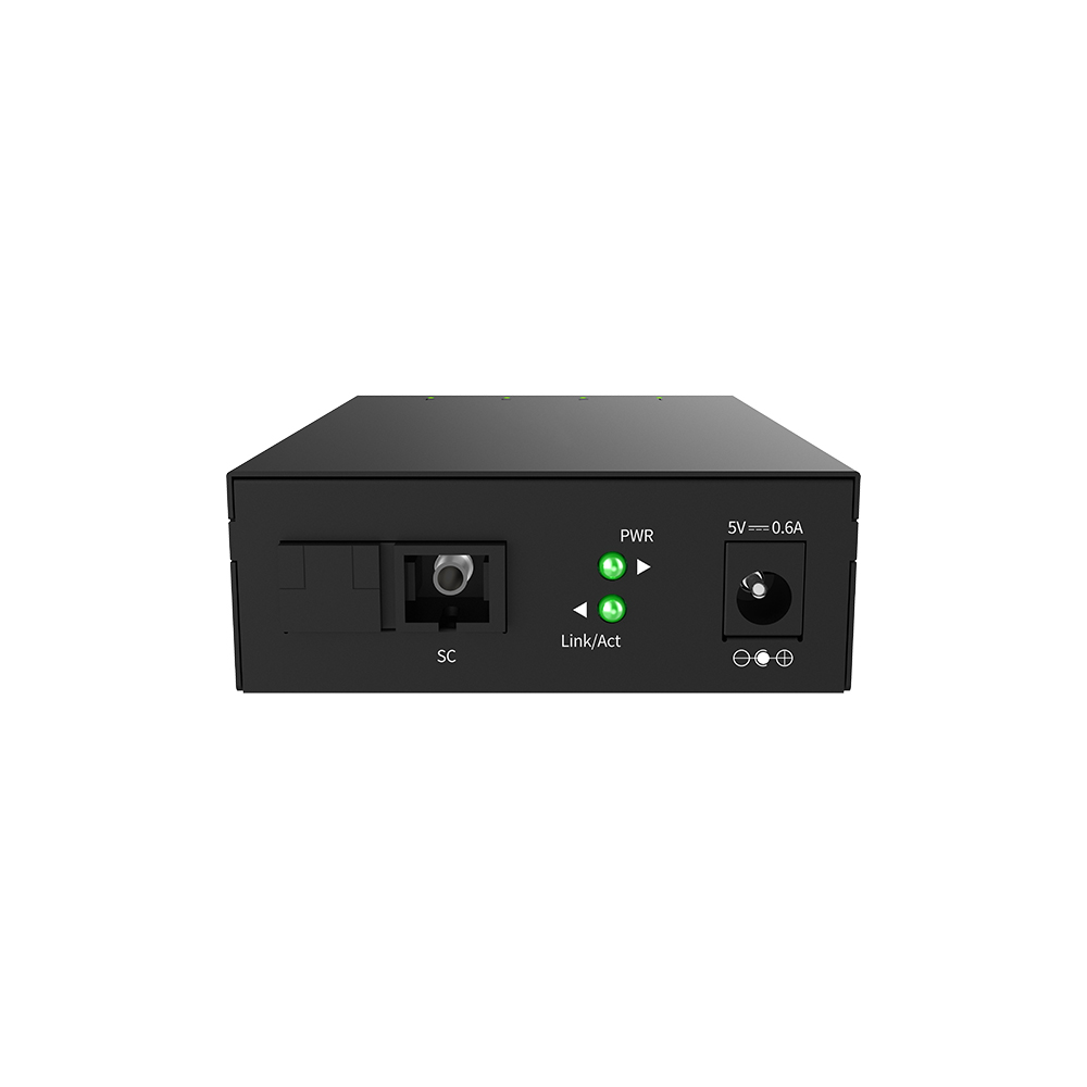1 optical 4 electrical gigabit fiber optic transceiver