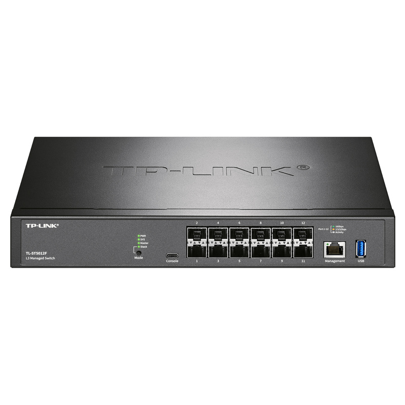 12 SFP+ ports Full 10 Gigabit Layer 3 network management switches