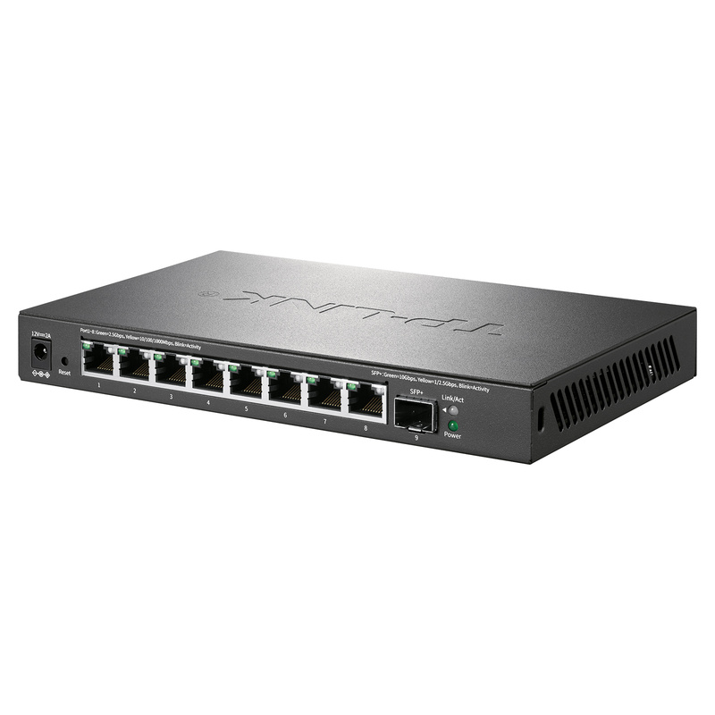 8 x 10/100/1000/2500Mbps RJ45 ports 2.5G cloud management switches