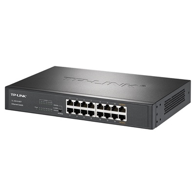 16 port Full Gigabit Ethernet switch 16GE