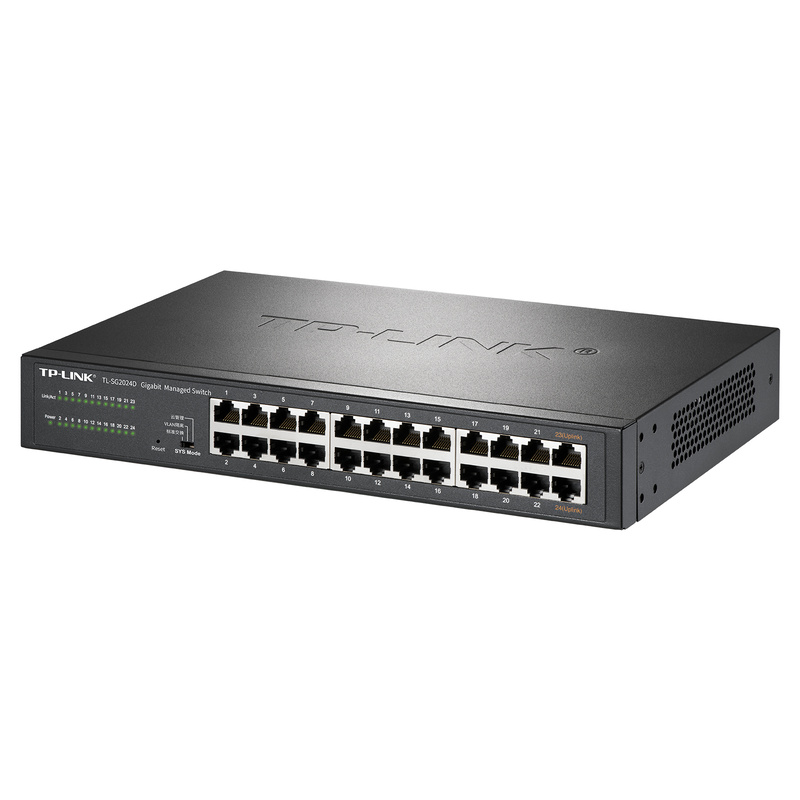 24 10/100/1000Base-T RJ45 ports Full gigabit cloud management switches