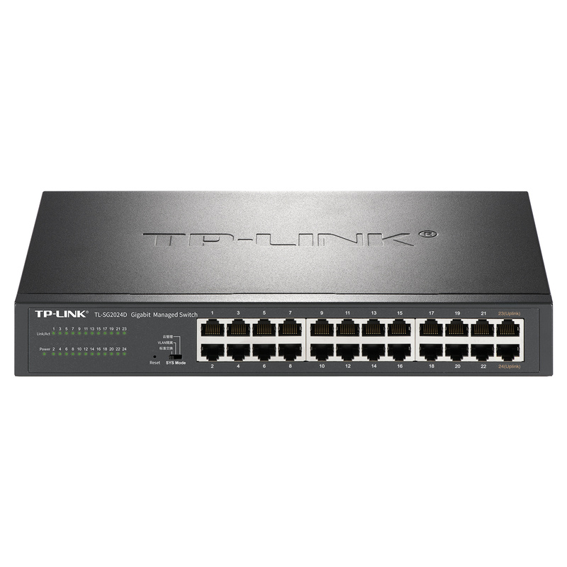 24 10/100/1000Base-T RJ45 ports Full gigabit cloud management switches