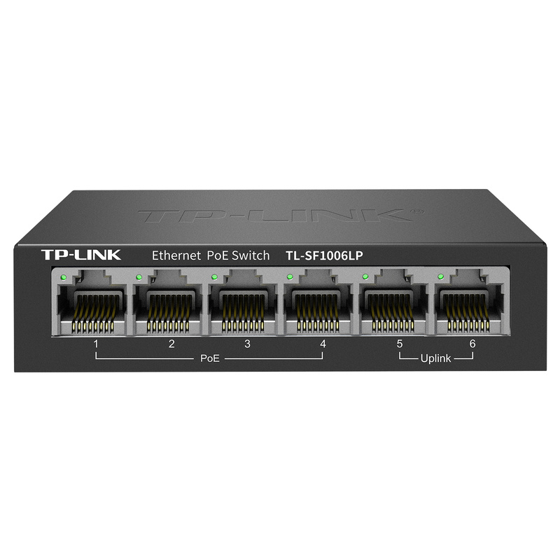 100 Gigabit PoE switches/4FE (PoE) + 2FE