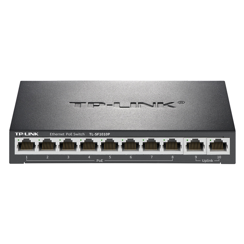 10 x 10/100 Base-T RJ45 ports 100 Gigabit PoE switches